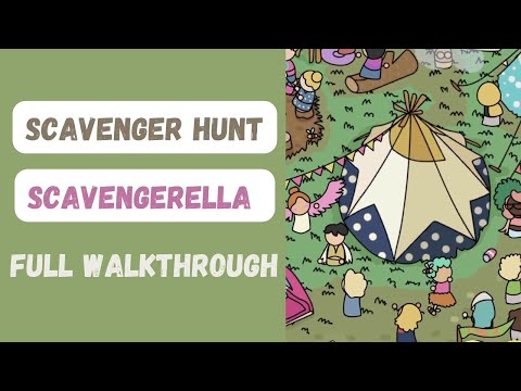 Scavenger Hunt - Scavengerella -  Level 6 Gameplay 🔍