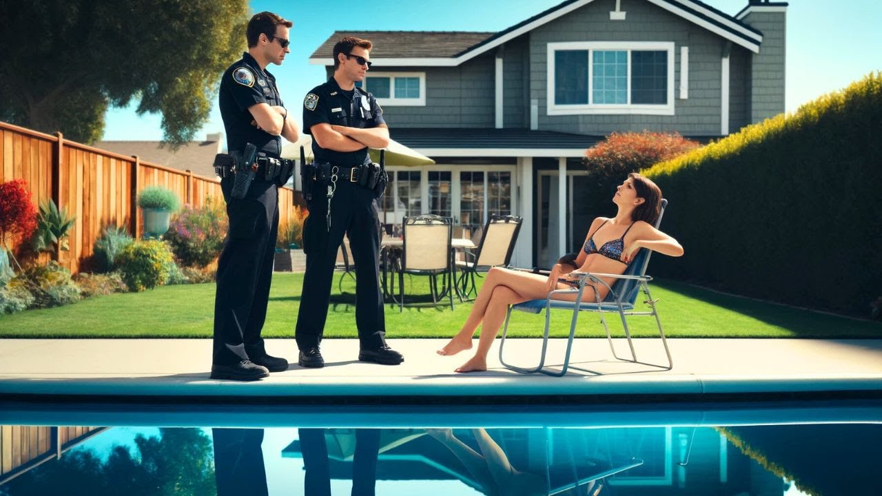 Neighbor Calls COPS to Arrest Me for Sunbathing at My Pool—Says I’m Homeless | EntitledPeople Reddit