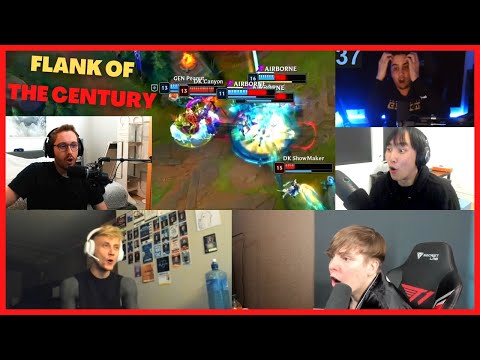 Streamers react to Canyon's GODLY Flank