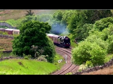 35018 "British India Line" Races for the Summit with NO Diesel Banker"