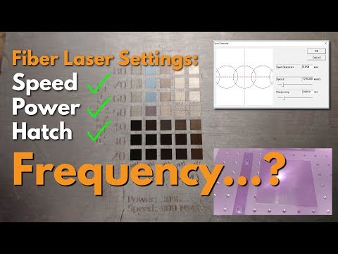 Frequency Settings for Fiber Lasers : EZCAD2