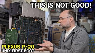 Booting UNIX on the Plexus P/20 didn't go to plan
