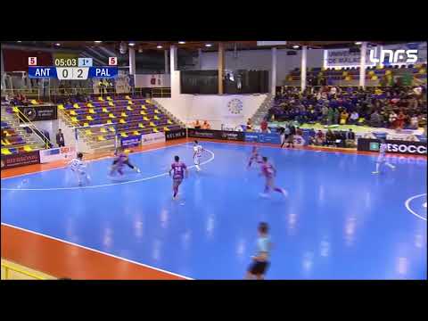 Gol Pablo Ibarra (1-2) Be Soccer CD UMA Antequera - Palma Futsal. J19, 1Div. LNFS
