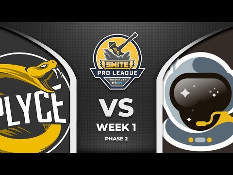 SMITE Pro League: Splyce VS Spacestation Gaming ( Phase 2 Week 1)