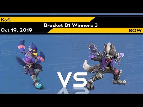 [Smash Ultimate] Open Source Smash (Bracket B1 Winners 3) - Kofi vs BOW