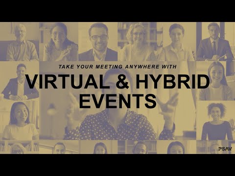 PSAV Virtual Events Capabilities