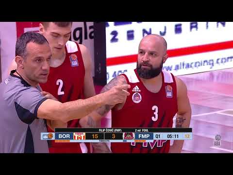 ABA Liga 2020/21, Round 18 match: Borac - FMP (30.3.2021)