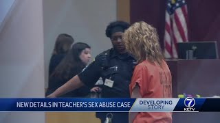 Search warrant gives new details in Omaha teacher accused of sexual abuse