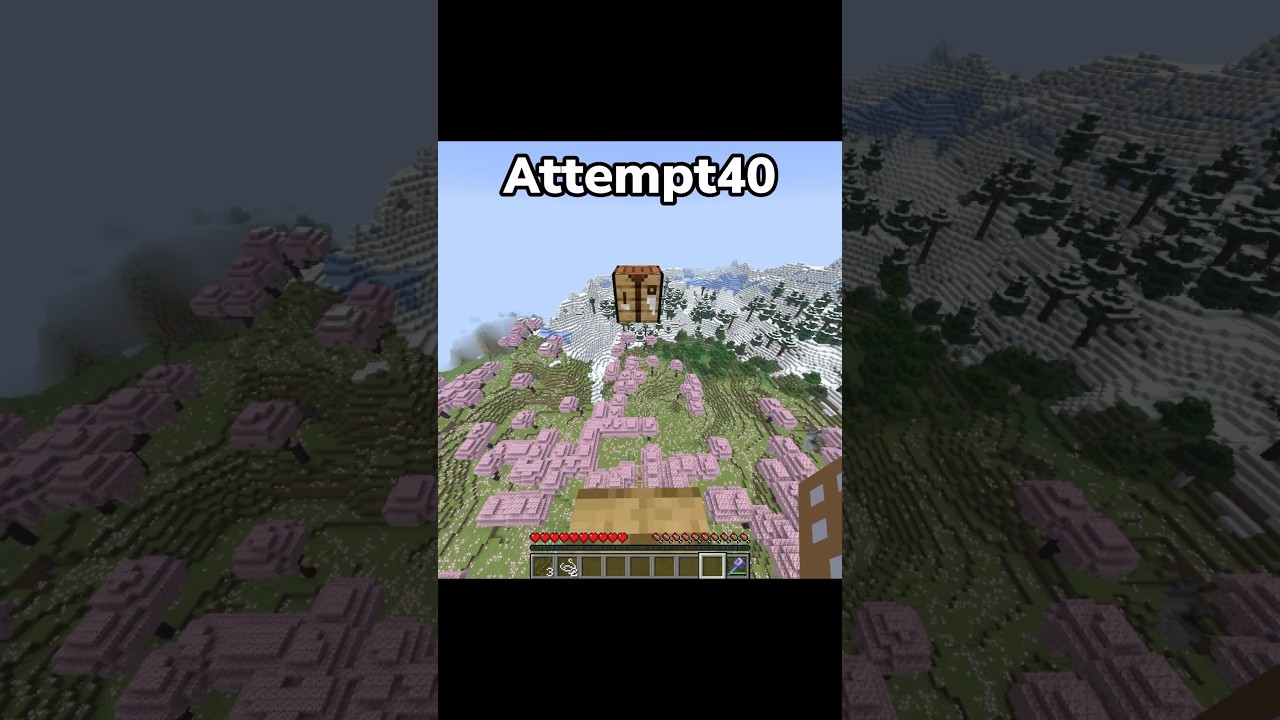 manhunt clip practice #shorts #minecraft #landing #skill #challenge #practice