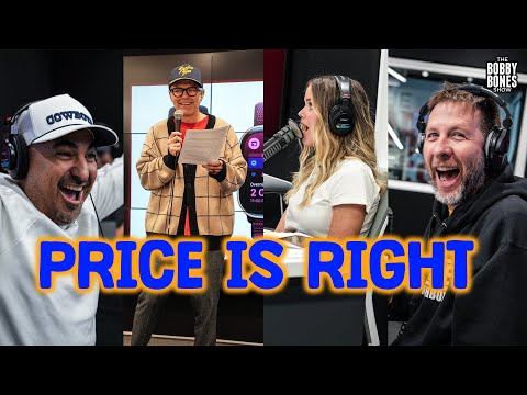 The Price is RIGHT! Bobby Bones Show Competes Before Lunchbox Heads to California
