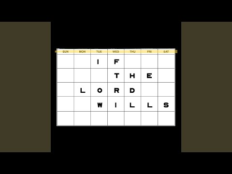 If the Lord Wills (feat. Nathan Partain)