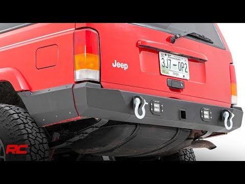 Jeep Cherokee XJ Rear LED Bumper by Rough Country