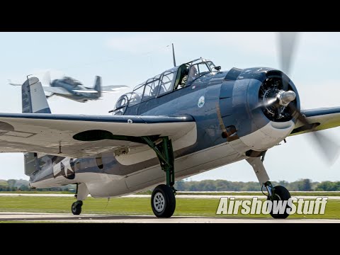 TBM Avengers in Action (Friday Part 2) - TBM Avenger Reunion 2021