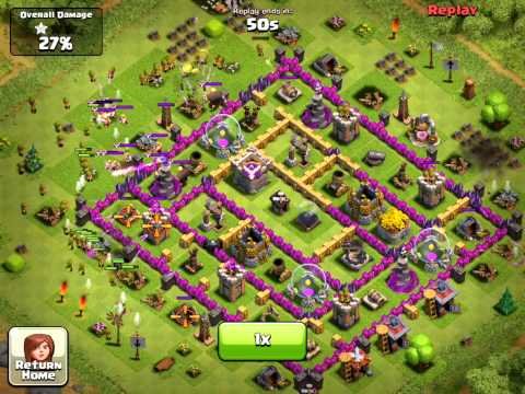 Clash of Clans, 200 archer raid
