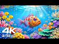 Sea Animals Relaxing Music  -  Coral Reef Fish 4k VIDEO (ULTRA HD) for Sleep DEFAULT Thumbnail