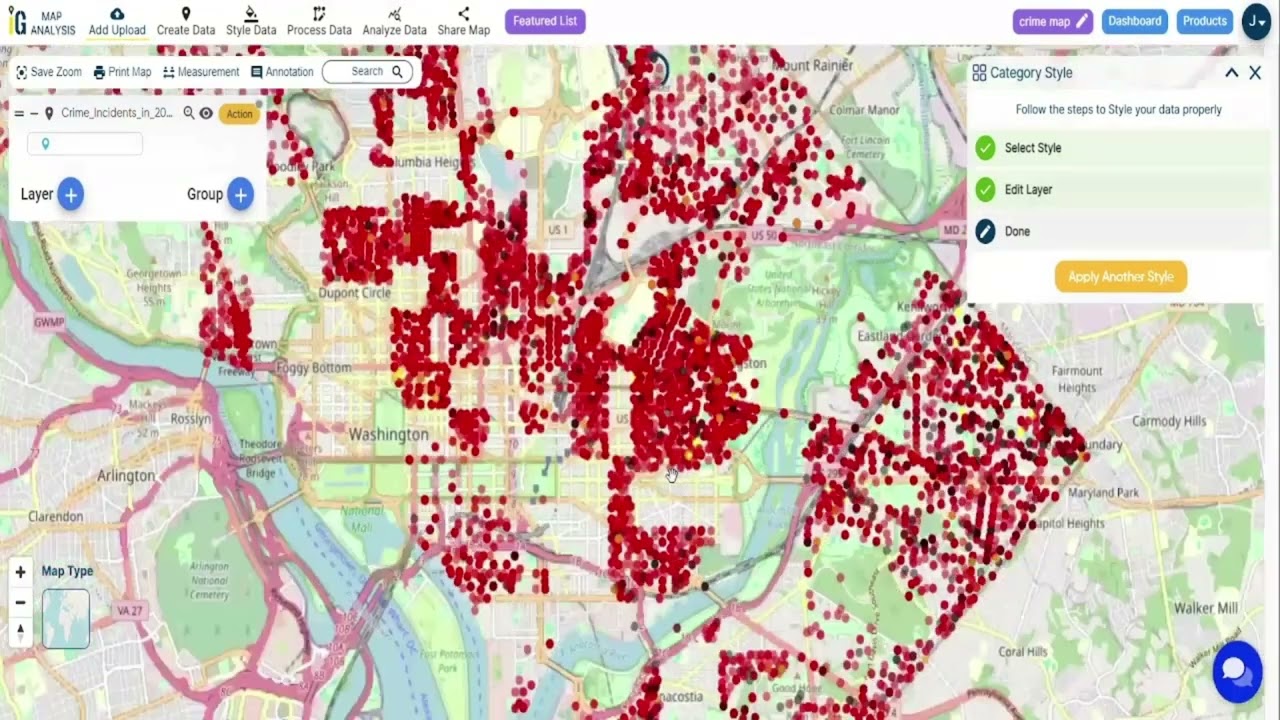 Crime Data Mapping: Finding Patterns and Trends Using GIS