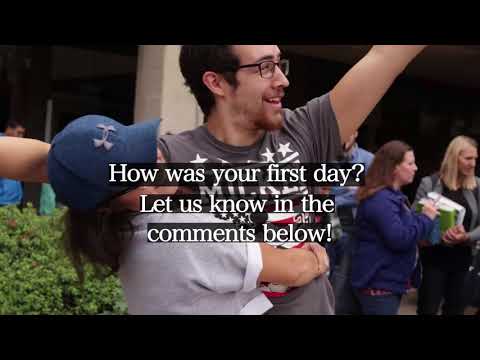 First Day of Fall Term, 2017