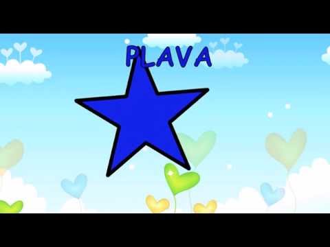 Ucimo boje boje za djecu