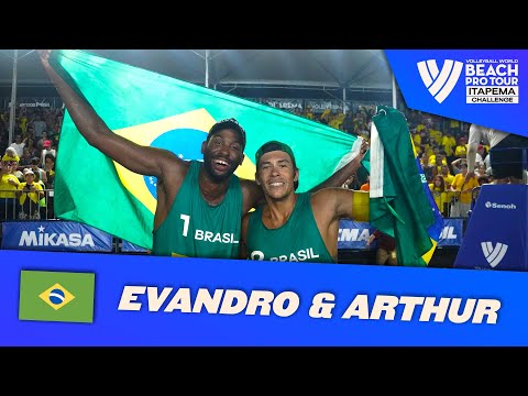 Amazing win in front of the home crowd 🤩🇧🇷 | Road to GOLD | #beachprotour