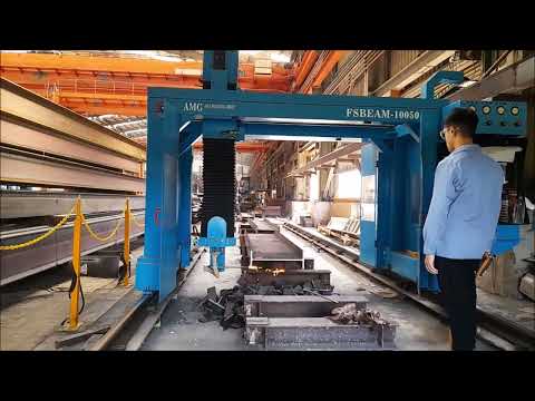 AMG Hcoper Gantry type  Cutting  Machine -- cutting Hbeam Flange