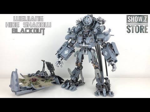 Wei Jiang M-05 Hide Shadow Blackout Oversized Studio Series Set B Deluxe Version Review