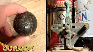 What Is This Mysterious Wooden Sphere With Names On It And This Metal Lever With Screw In The Middle