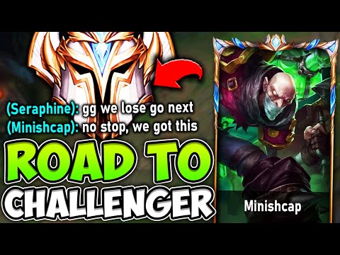 #1 SINGED NA ROAD TO CHALLENGER! | Calming my team's BAD mental - League of Legends