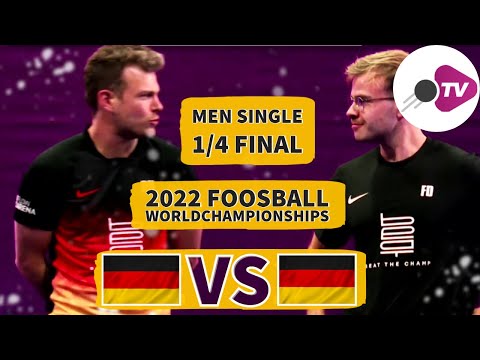 Kicker Weltmeisterschaft - Herren Einzel - 1/4 Finale - Ruben Heinrich vs Felix Droese