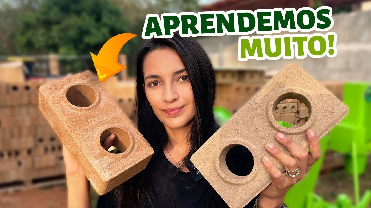 TIJOLO ECOLÓGICO PORQUE NÃO COMPRAMOS MAIS 🧱