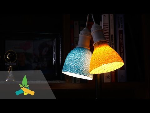How to make lampshades with bottles | DIY Tutorial