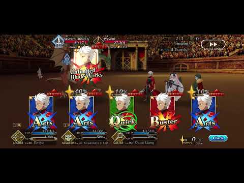 Fate Grand Order - NeroFest Challenge Quest - Demonic Dragon Descends again Siegfried