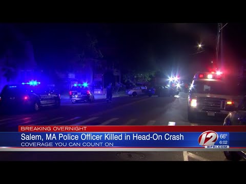 Salem police officer killed in head-on crash