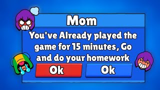 If Brawl Stars Was Made By Our Parents! #brawlstars