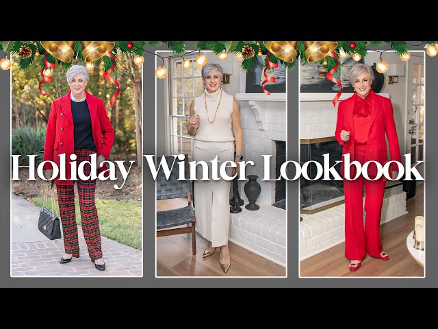 Get Ready for the MOST EPIC Winter Lookbook with 20+ Holiday Outfits