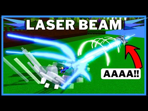 Destructive LASER BEAM *Cuts Builds In Half* In Build A Boat For Treasure ROBLOX