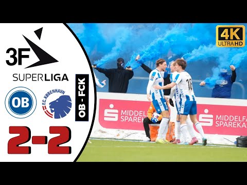 Odense Boldklub Vs FC Copenhagen 2-2 3F Superliga Highlights | Odense Copenhagen 