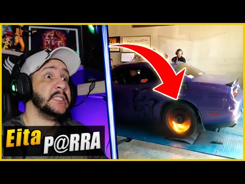 ACIDENTES DINAMÔMETRO COM SUPER CARROS Dyno Fails Compilation REACT