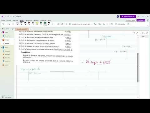 Réouverture et clôture des comptes avec exercice d'application