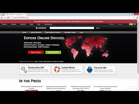 Web Application Penetration Testing |  Identifying vulnerable targets with Shodan