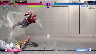 ストリートファイター6配信　格ゲー素人がダイヤ帯を夢見る　　プラチナ3から！