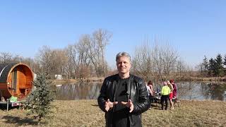 Mobilní sauna, jezírko a gulášovka – jde to k sobě ? JASNĚ !