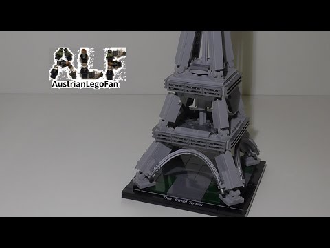 Vidéo LEGO Architecture 21019 : La Tour Eiffel (Paris, France)