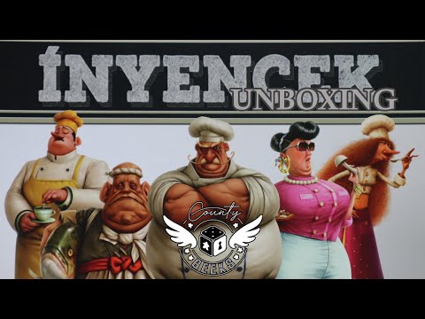 Ínyencek - társasjáték / játékbontás - County Geeks