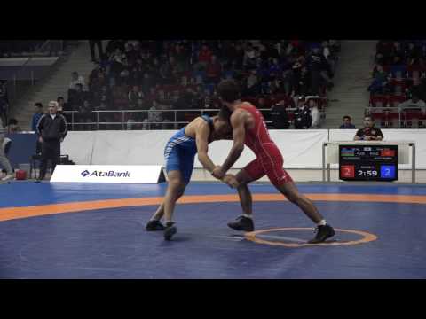 AWF CUP 2017 / 60 kg bronze medal match juniors freestyle