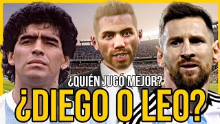 ¿MARADONA O MESSI? ¿QUIÉN ES MEJOR? | ANÁLISIS DE TRELLES