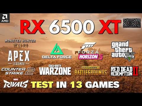 RX 6500 XT + i3 12100f | Test In 13 Games In 2025!