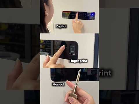Gambar Lucell Metacel Brankas Tahan Api Fingerprint 41.7x44.9x53.7 cm MC-40PR - Putih Ivory