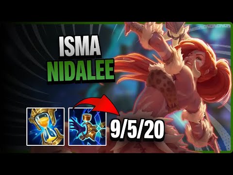 SK ISMA JUNGLE Nidalee vs Pantheon | 15.13