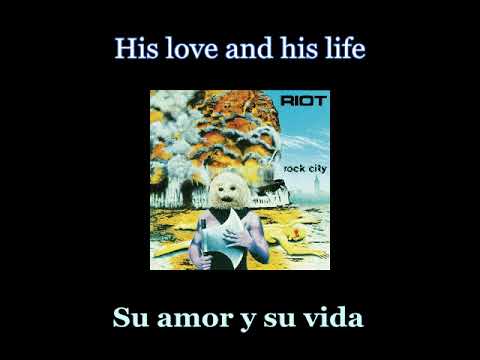 Riot - Warrior - 02 - Lyrics / Subtitulos en español (Nwobhm) Traducida