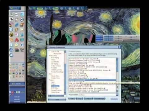 Winamp visualization Pink Floyd (Shine On You Crazy Diamond Part 1-5)